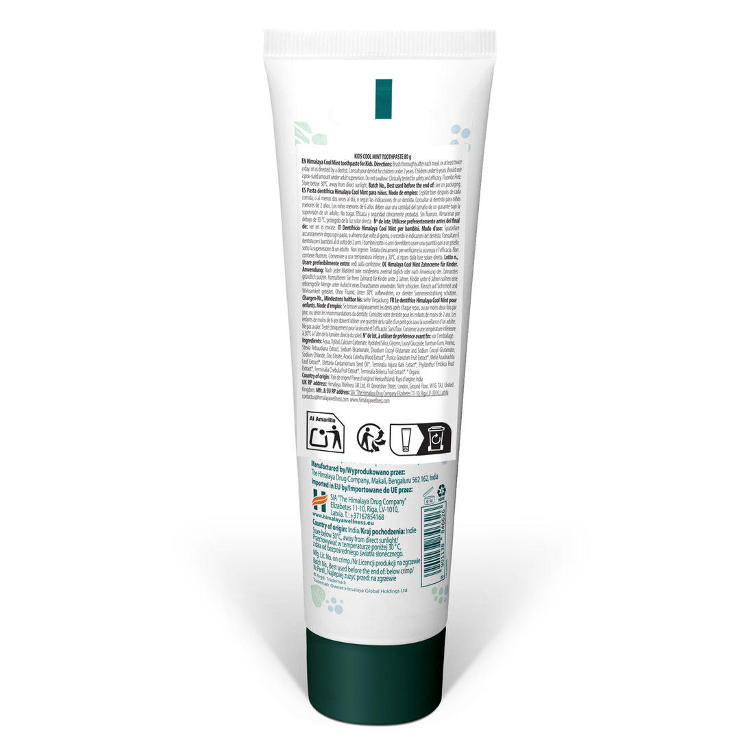 Himalaya Kids Cool Mint Toothpaste - 80g