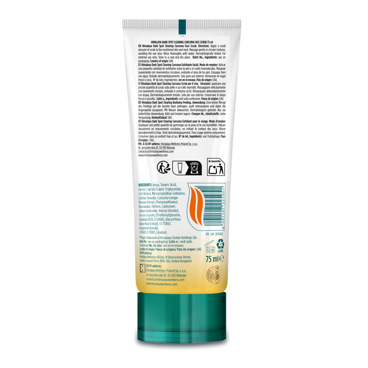 Himalaya Dark Spot Clearing Curcuma Face Scrub