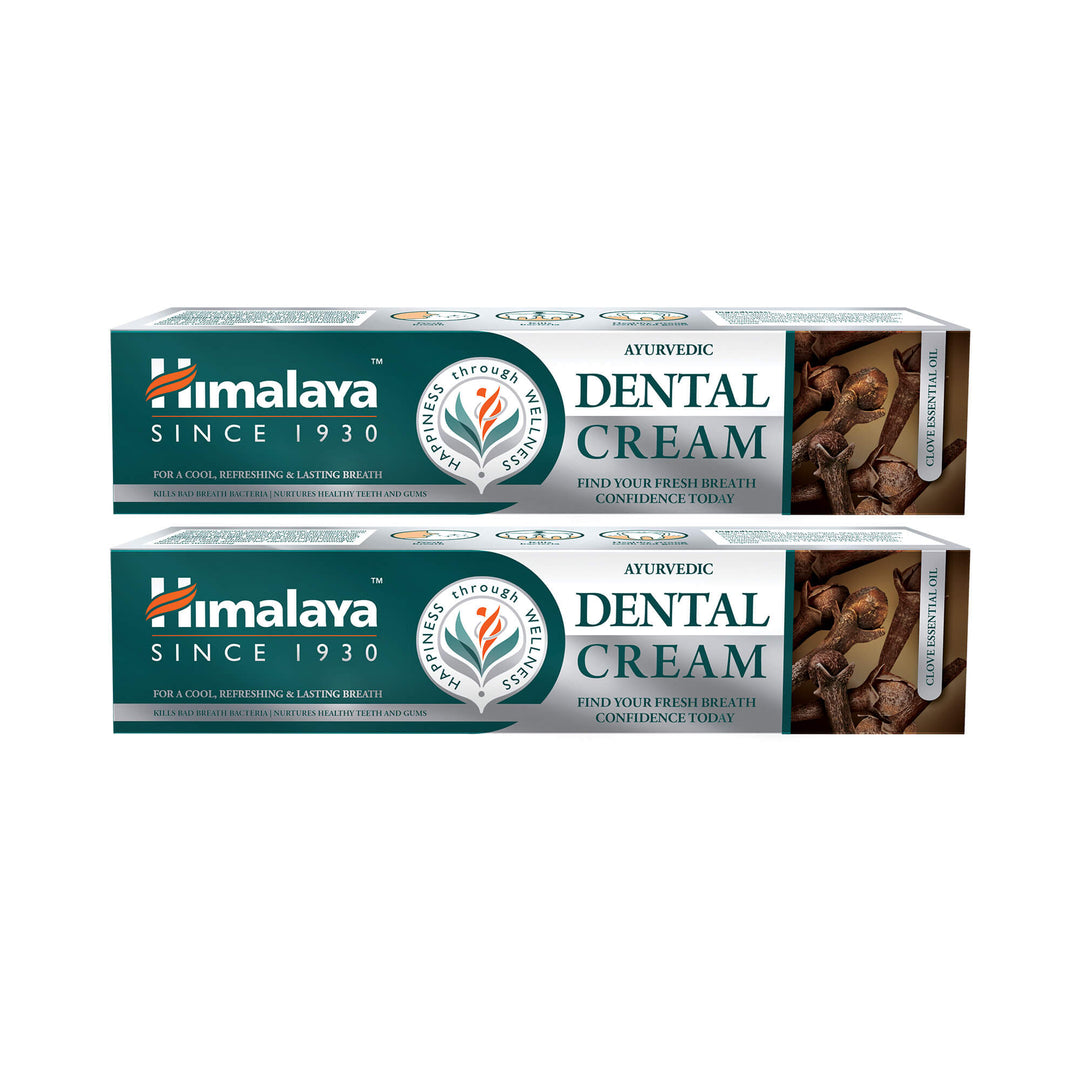 Himalaya Ayurvedic Dental Cream Herbal Toothpaste - Clove - 100g (Pack of 2)