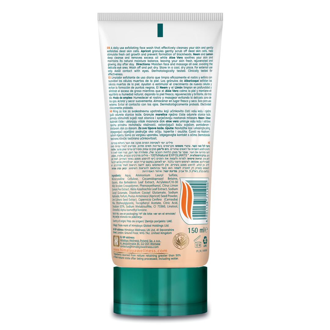 Himalaya Gentle Exfoliating Apricot Face Wash - 150ml