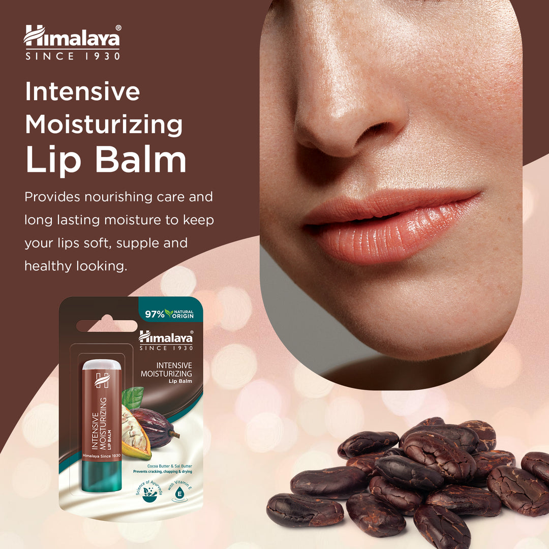 Himalaya Intensive Moisturizing Cocoa Butter Lip Balm - 4.5g