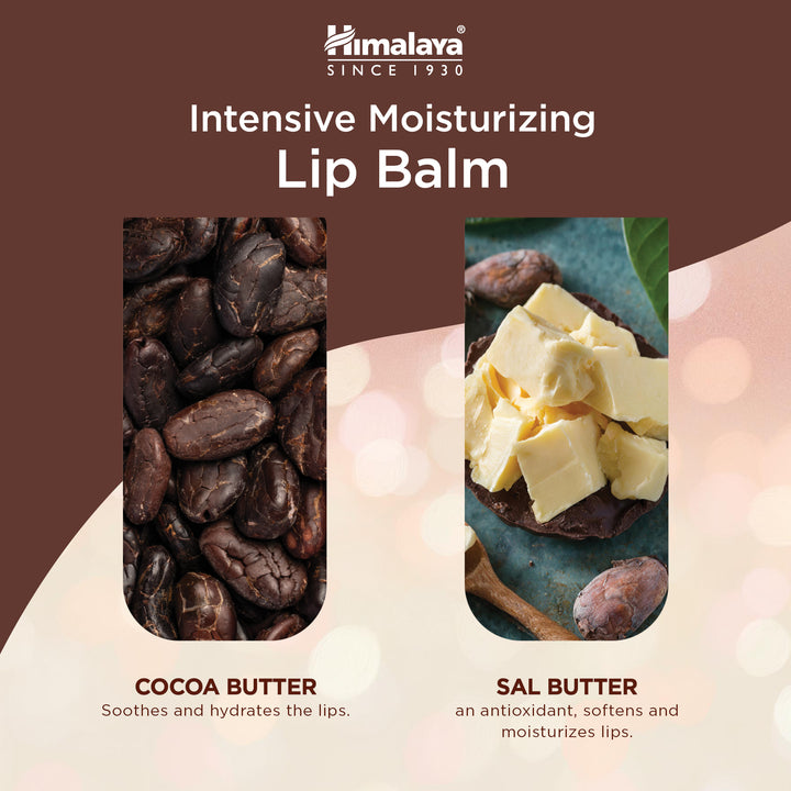 Himalaya Intensive Moisturizing Cocoa Butter Lip Balm - 4.5g