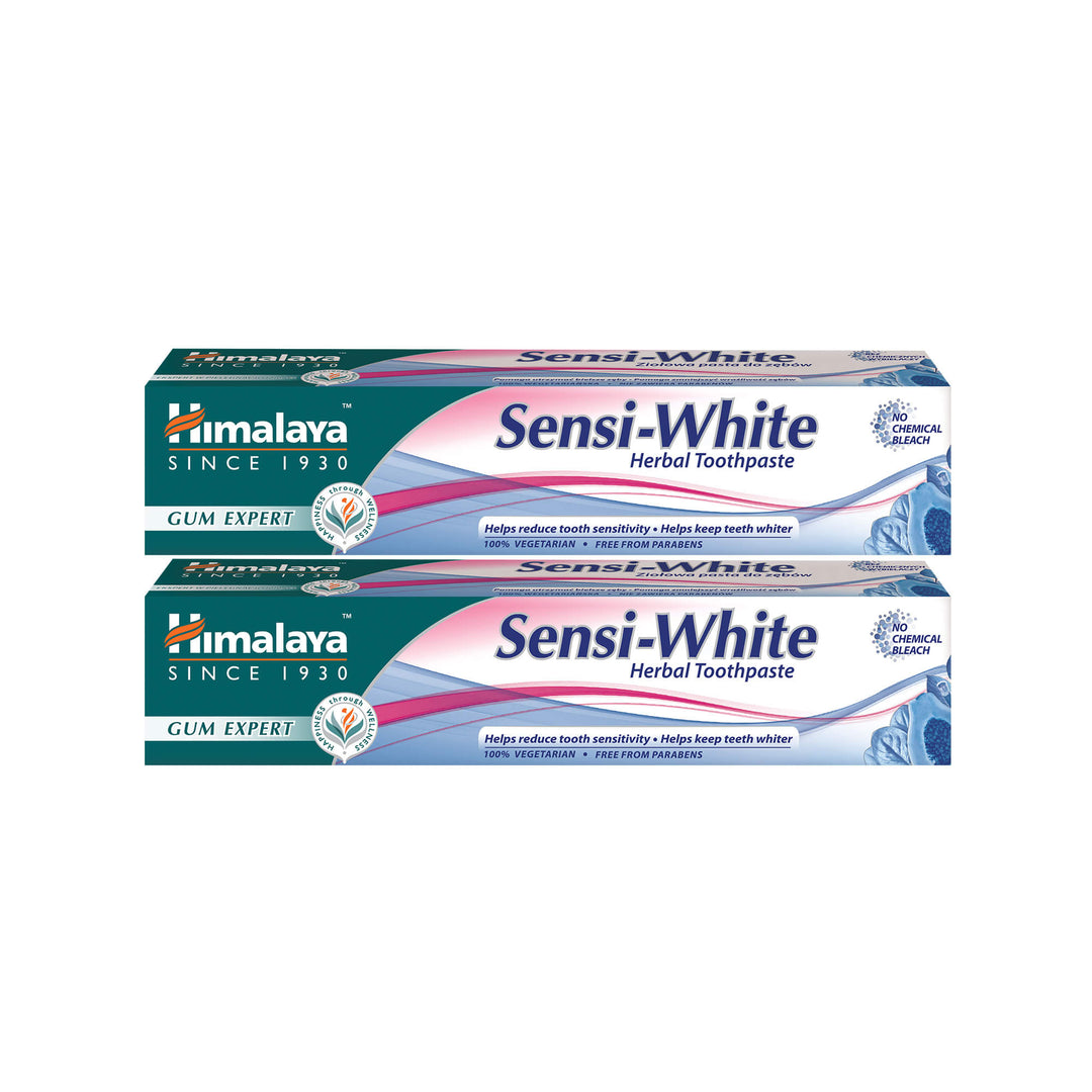 Himalaya Gum Expert Herbal Toothpaste - Sensi-White - 75ml (Pack of 2)