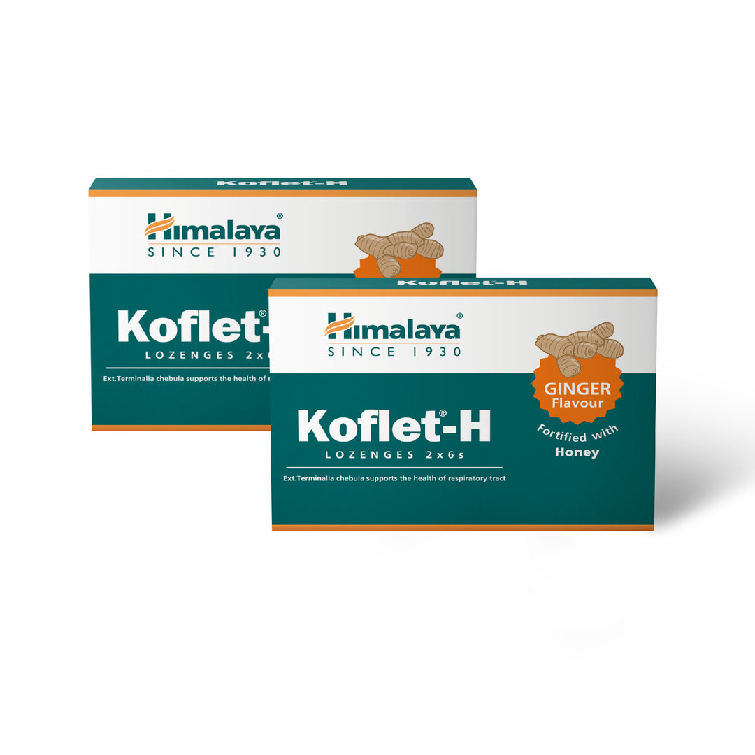 Himalaya Koflet-H Ginger - Lozenges 2x6s (Pack of 2)