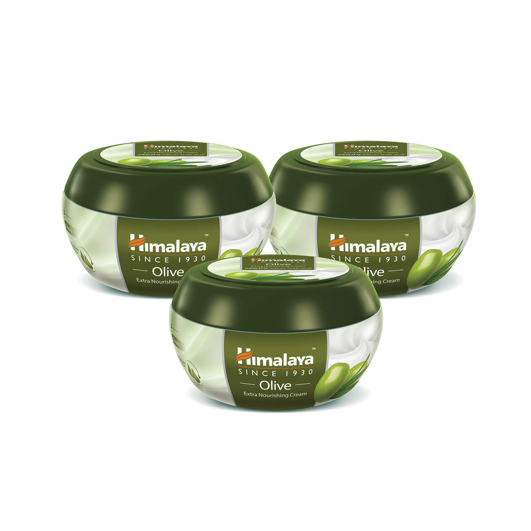 Himalaya Olive Extra Nourishing Cream - 50ml (Pack of 3)