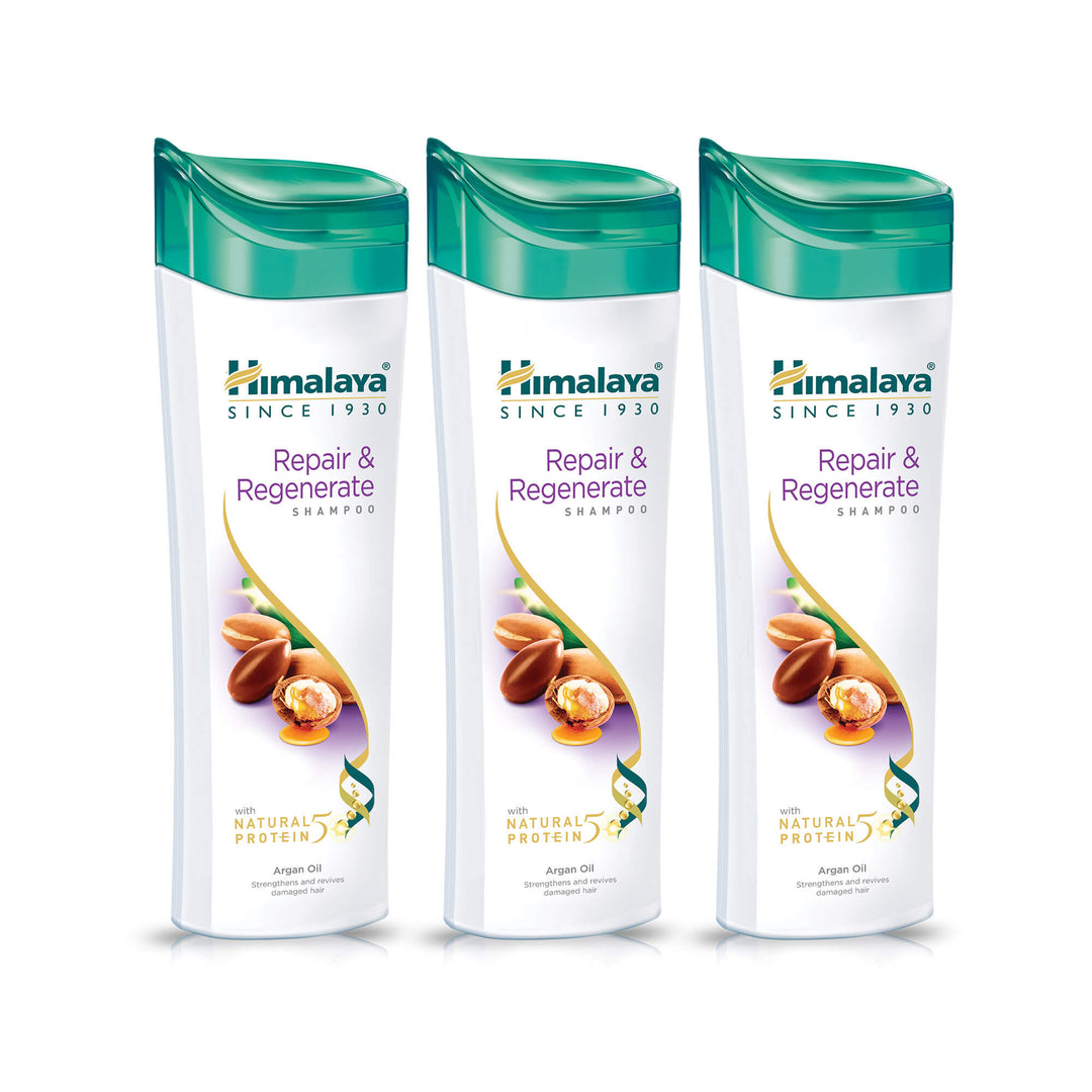 Himalaya Protein Shampoo - Repair & Regenerate - 400ml (Pack of 3)