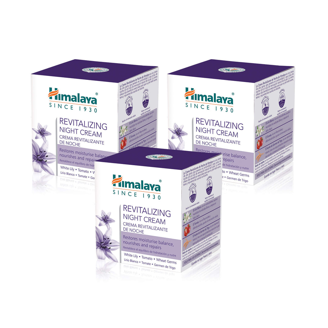 Himalaya Revitalizing Night Cream - 50g (Pack of 3)