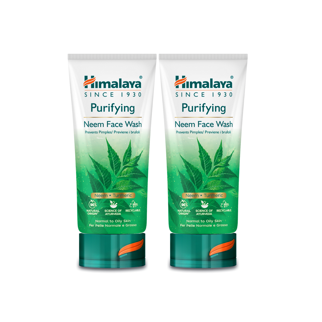 HIMALAYA PURIFYING NEEM FACE WASH 150ML (PACK OF 2)