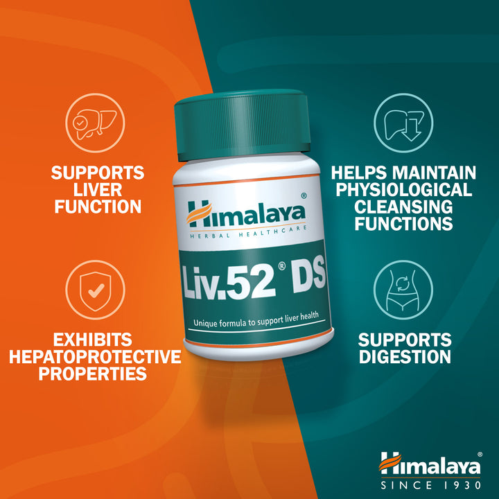 Himalaya Liv.52 DS - 60 Tablets