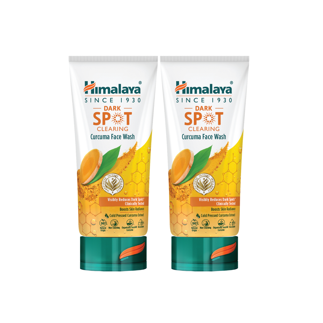Himalaya Dark Spot Clearing Curcuma Face Wash -150ml (PACK OF 2)
