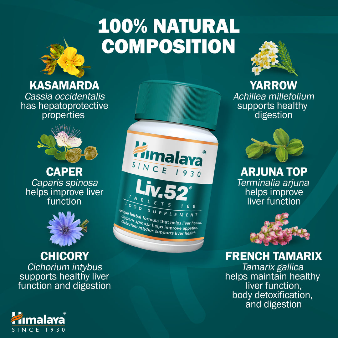 Himalaya Liv.52 - 100 Tablets