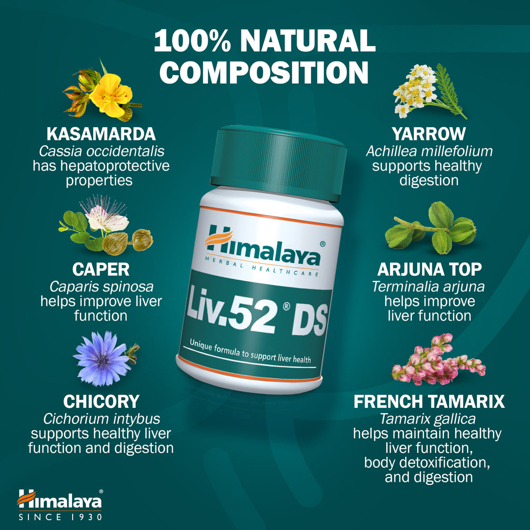 Himalaya Liv.52 DS - 60 Tablets