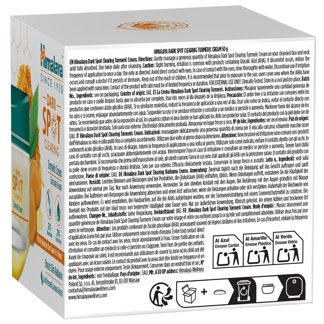 Himalaya Dark Spot Clearing Turmeric Cream