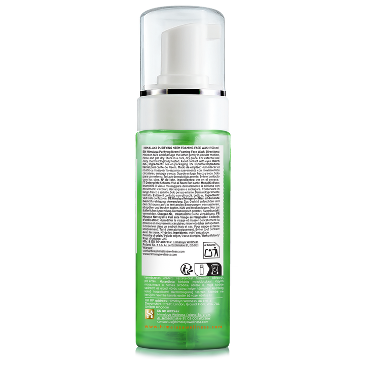 Himalaya Purifying Neem Foaming Face Wash - 150ml