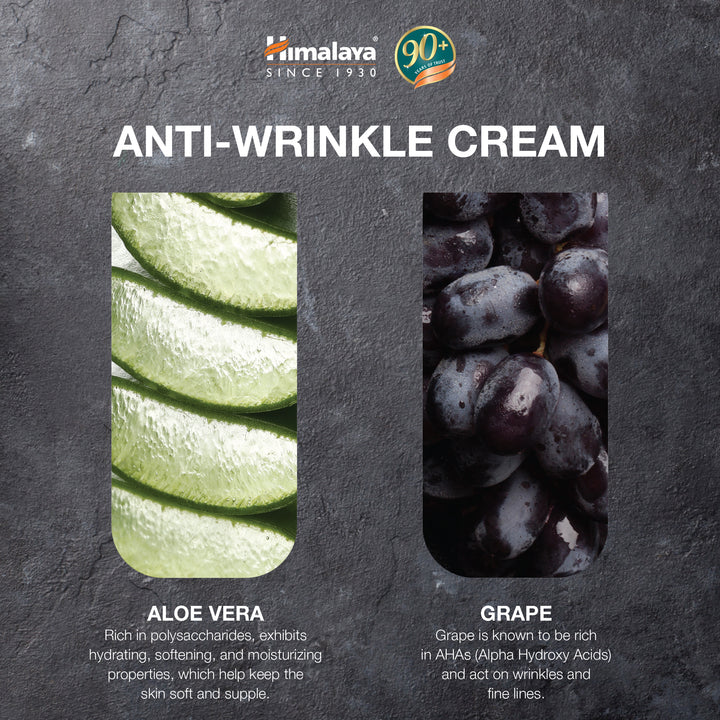  Himalaya Anti-Wrinkle Cream - 50g - Key Ingredients