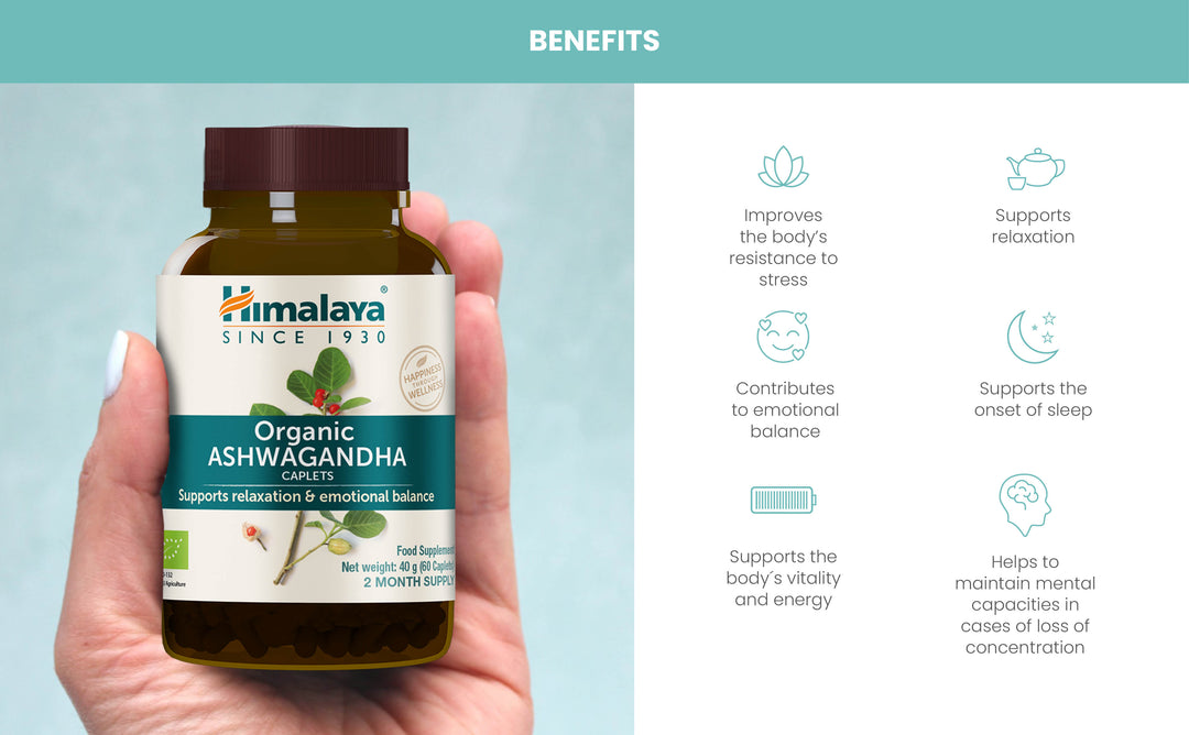 Himalaya Organic Ashwagandha (Indian Ginseng) – Himalaya Wellness (UK)