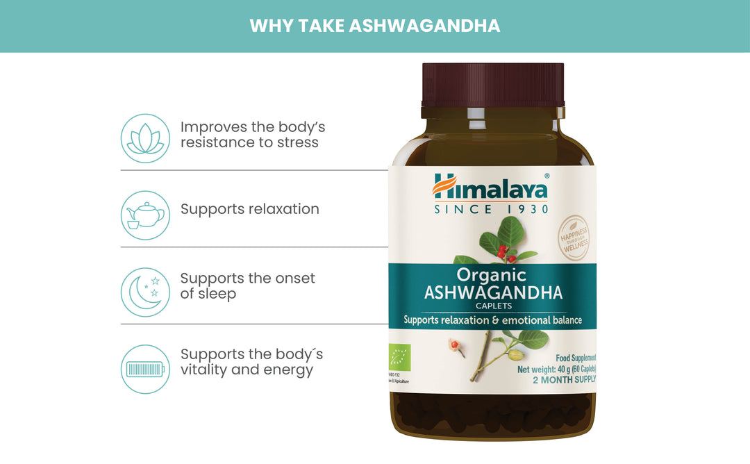 Himalaya Organic Ashwagandha (Indian Ginseng) – Himalaya Wellness (UK)