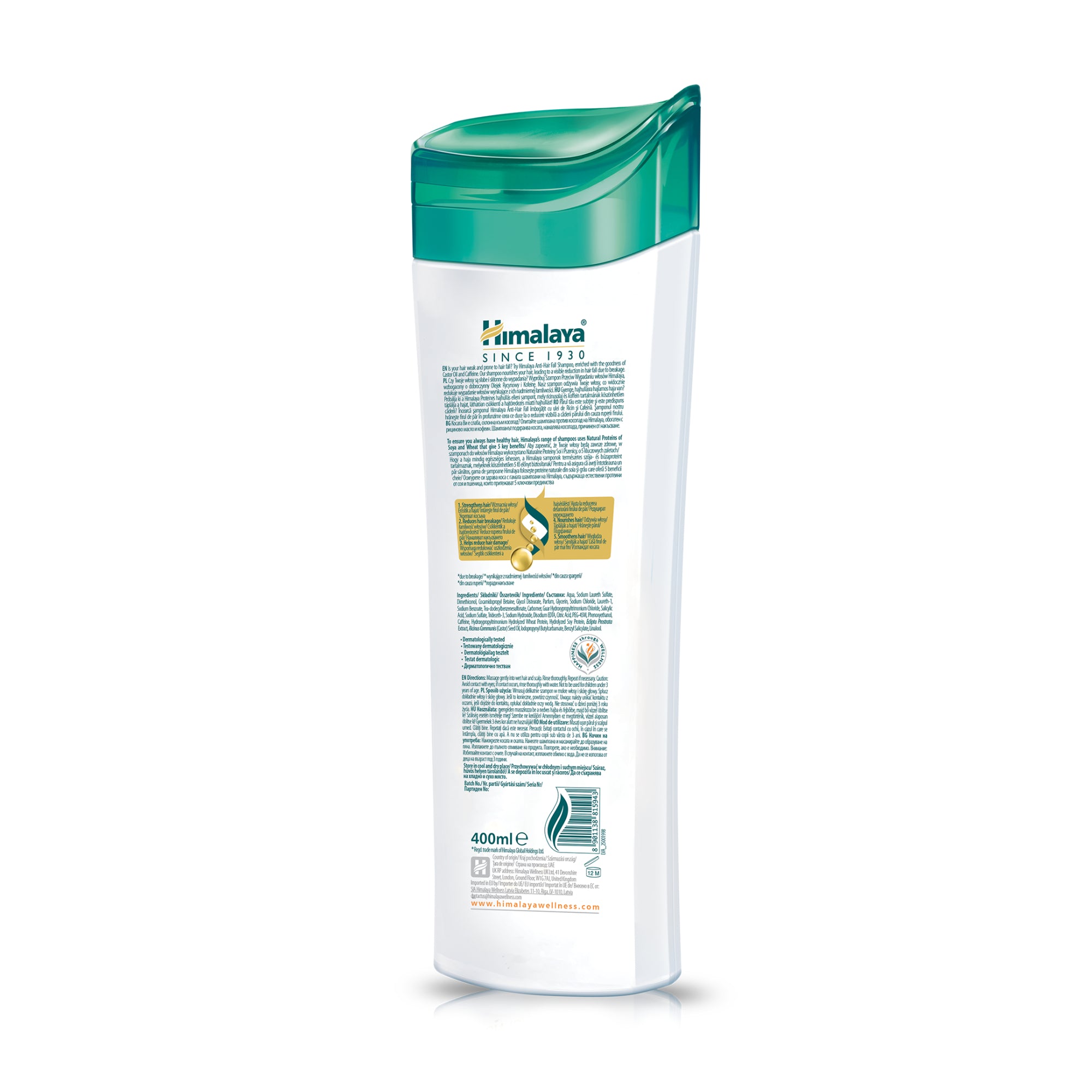 Himalaya Anti-Hair Fall Shampoo - 400ml - Strengthens Hair