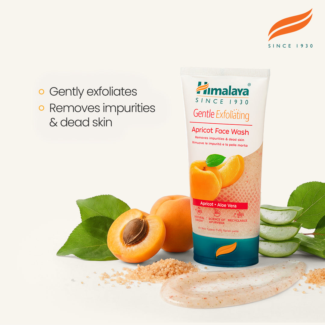 Himalaya Gentle Exfoliating Apricot Face Wash - 150ml