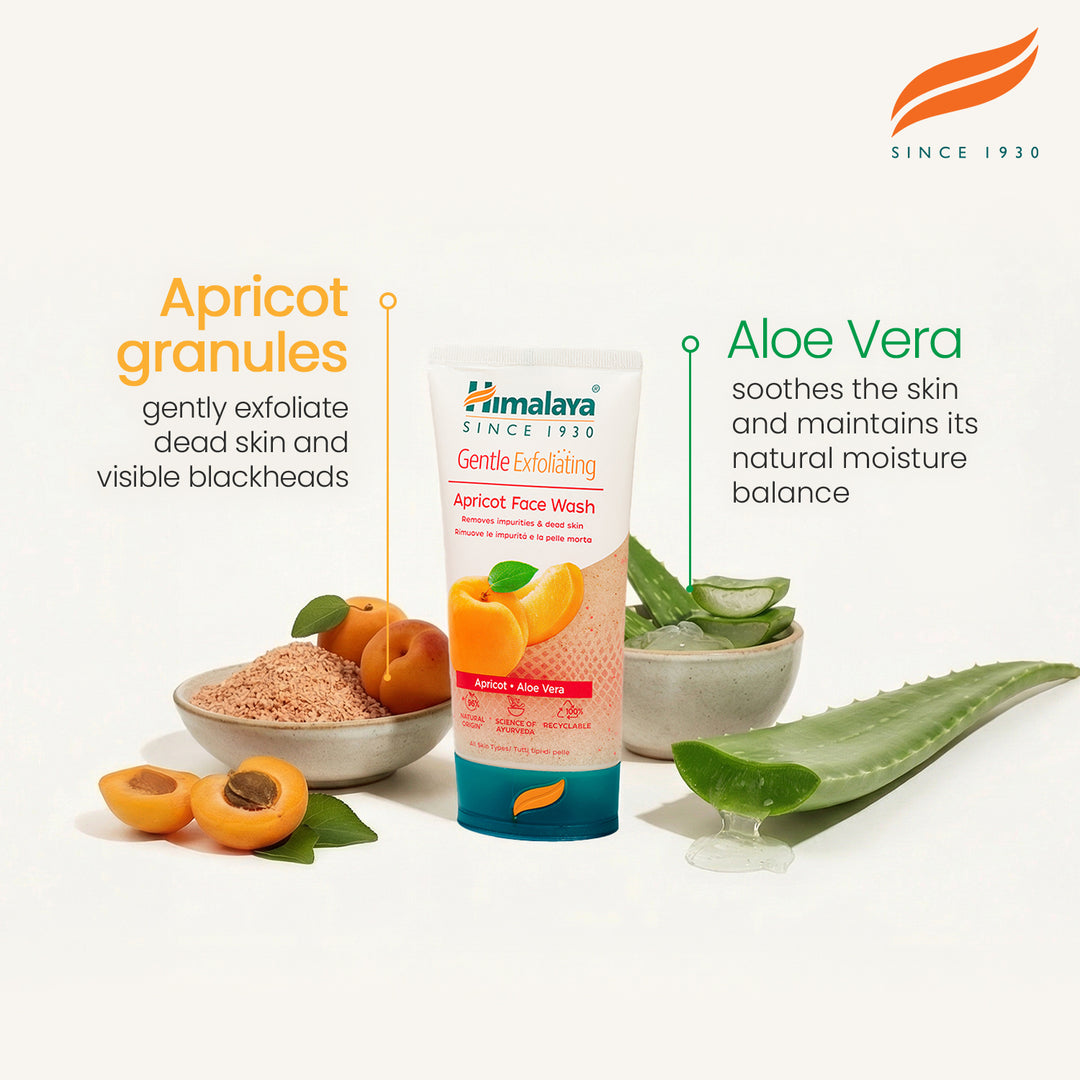 Himalaya Gentle Exfoliating Apricot Face Wash - 150ml