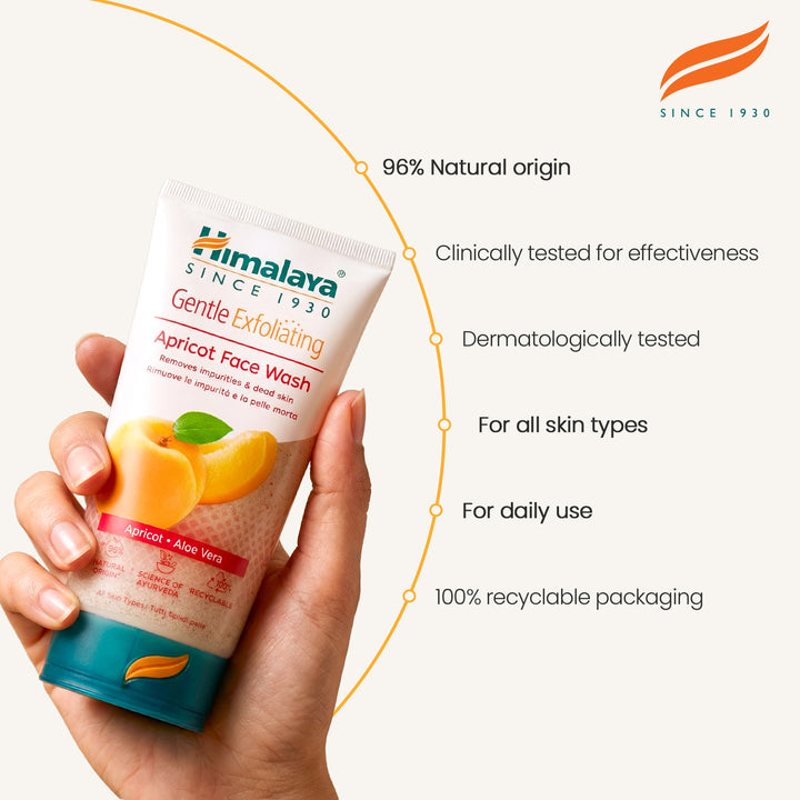 Himalaya Gentle Exfoliating Apricot Face Wash - 150ml