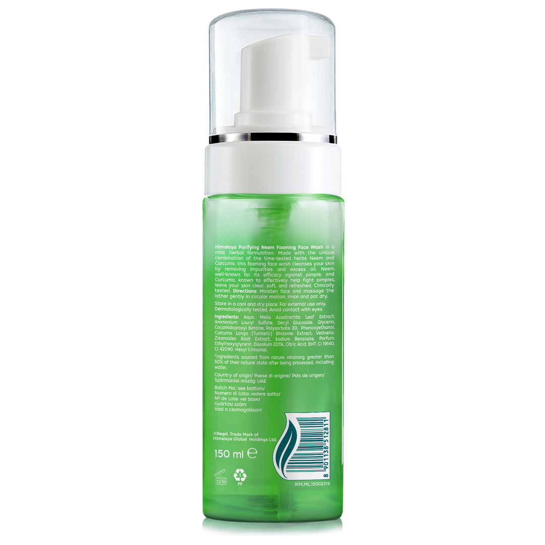 Himalaya Purifying Neem Foaming Face Wash - 150ml