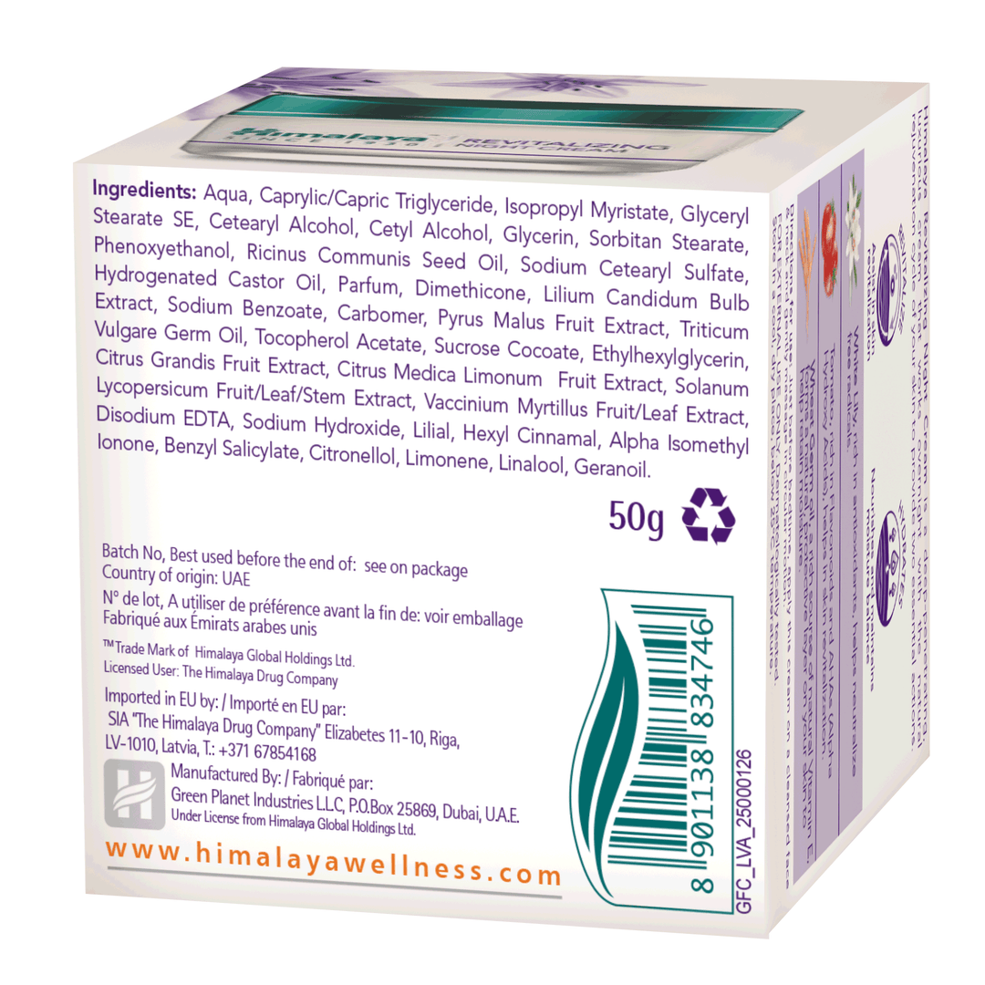 Himalaya Revitalizing Night Cream - 50g