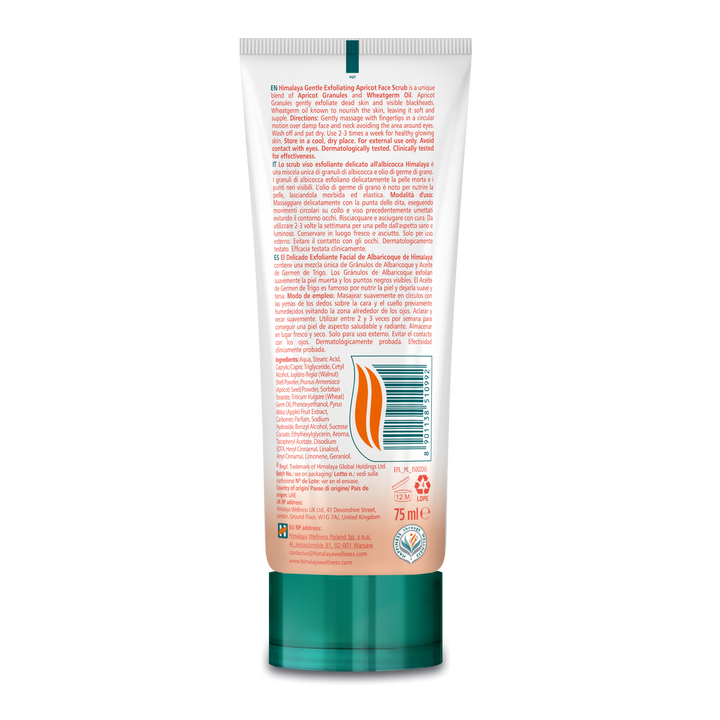 Himalaya Gentle Exfoliating Apricot Scrub - 75ml