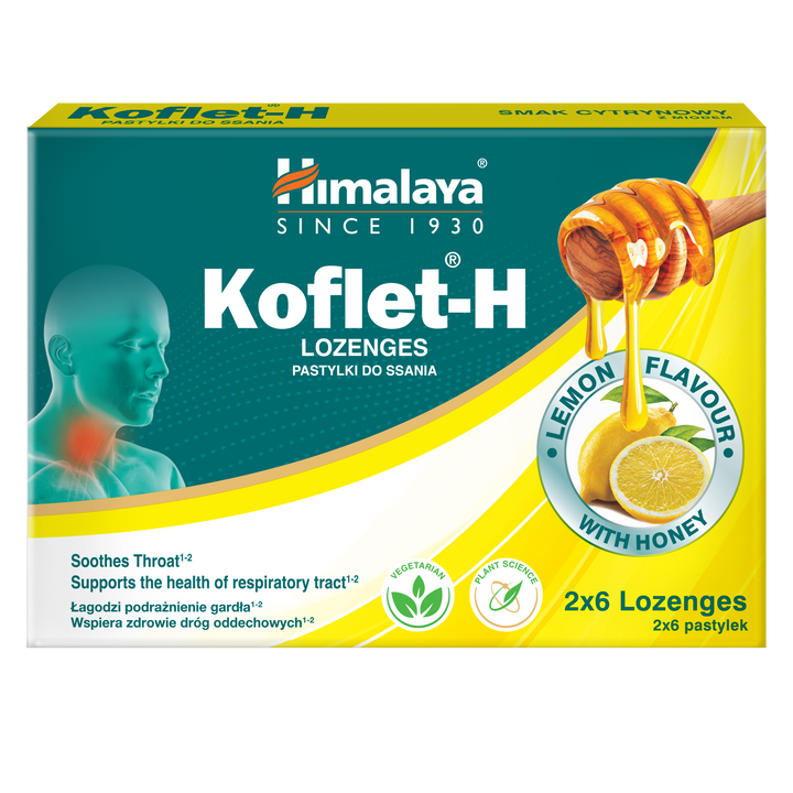 Himalaya Koflet-H Lemon - Lozenges 2x6s