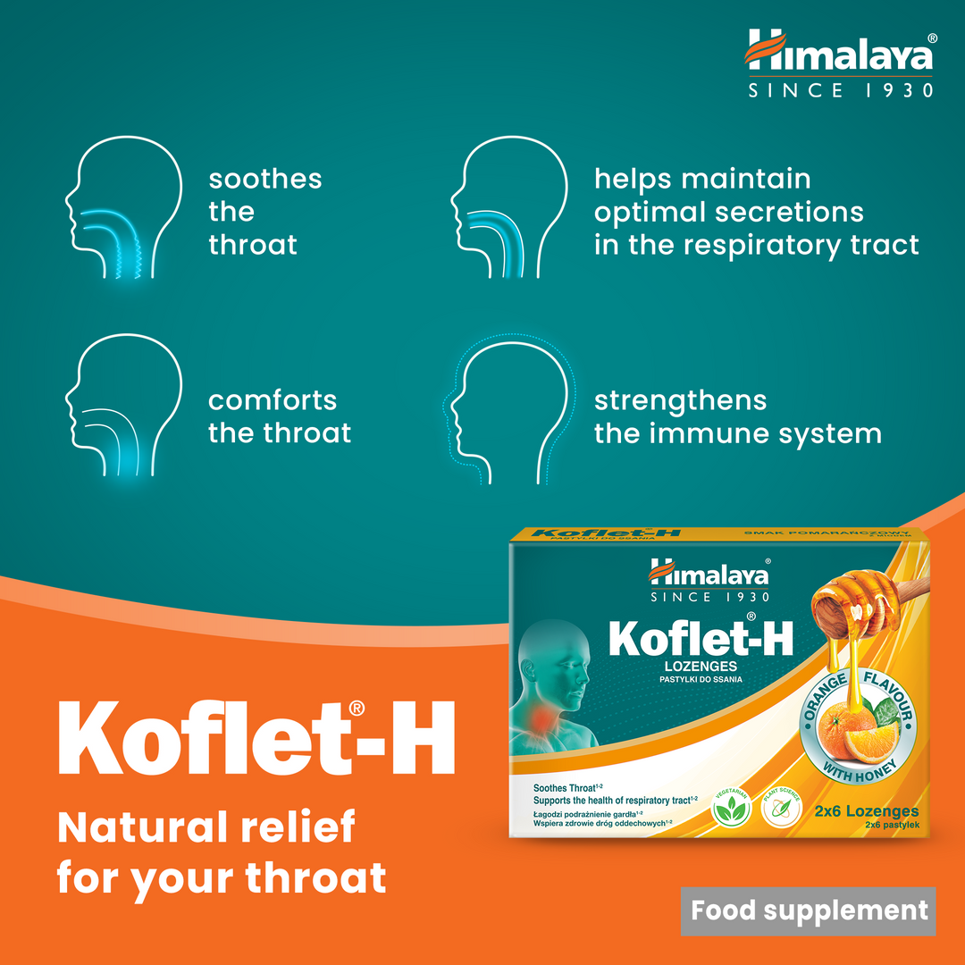 Himalaya Koflet-H Orange - Lozenges 2x6s