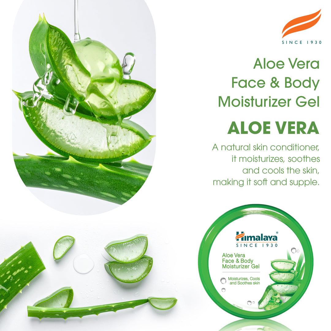 Himalaya Aloe Vera Face & Body Moisturizer Gel - 300ml