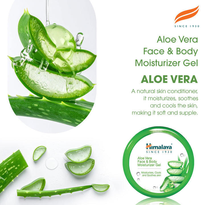 Himalaya Aloe Vera Face & Body Moisturizer Gel - 300ml