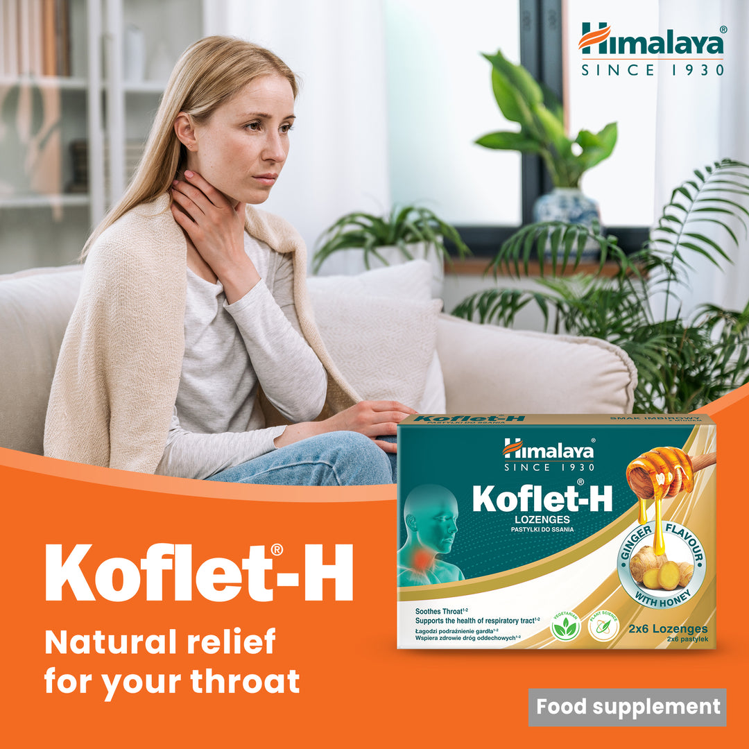 Himalaya Koflet-H Ginger - Lozenges 2x6s