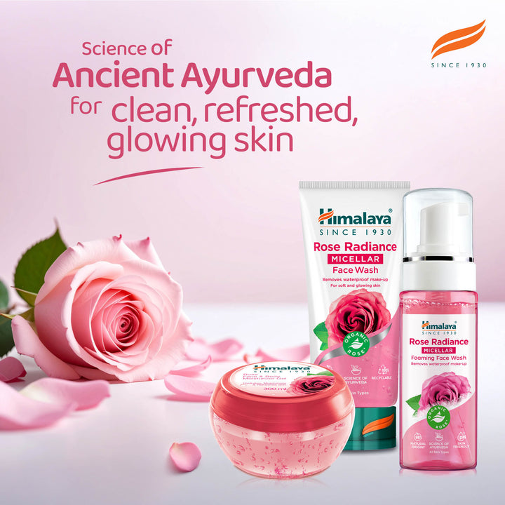 Himalaya Rose Radiance Micellar Foaming Face Wash - 150ml