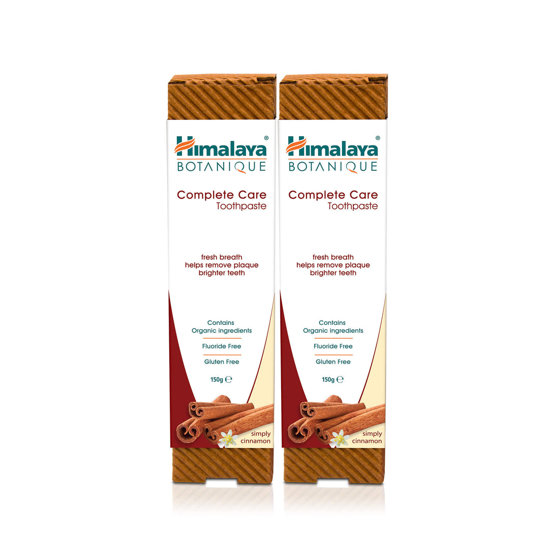Himalaya BOTANIQUE Complete Care Toothpaste - Simply Cinnamon (Pack of 2)
