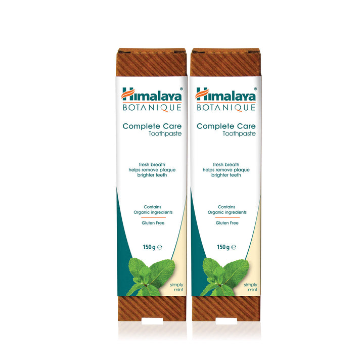 Himalaya BOTANIQUE Complete Care Toothpaste - Simply Mint - 150g (PACK OF 2)