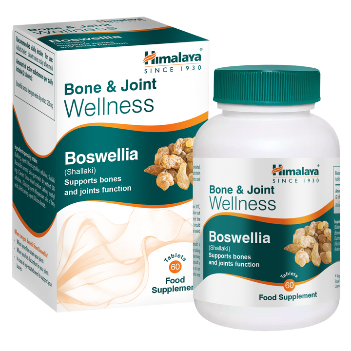 Himalaya Bone & Joint Wellness Boswellia, 60 Tablets