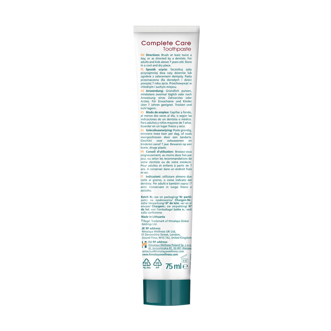 Himalaya Botanique Complete Care Toothpaste - Cinnamon 75 ml