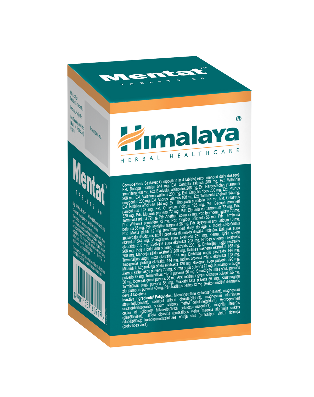 Menetat Himalaya Mentat - 50 Tablets – Himalaya Wellness (UK)