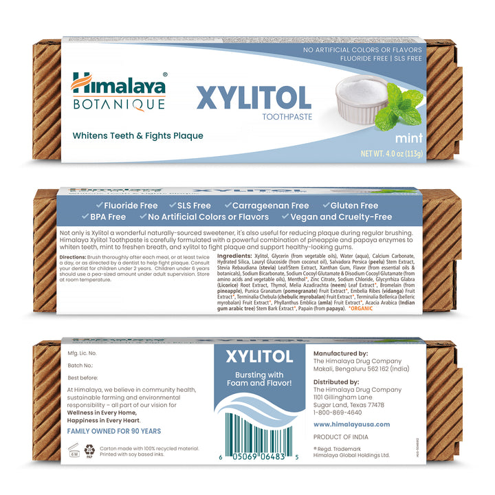 Himalaya Botanique Xylitol Toothpaste - 113 g