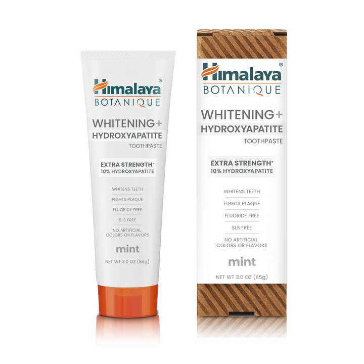 Himalaya Botanique Whitening+ Hydroxyapatite Toothpaste - Extra Strength Mint 80g