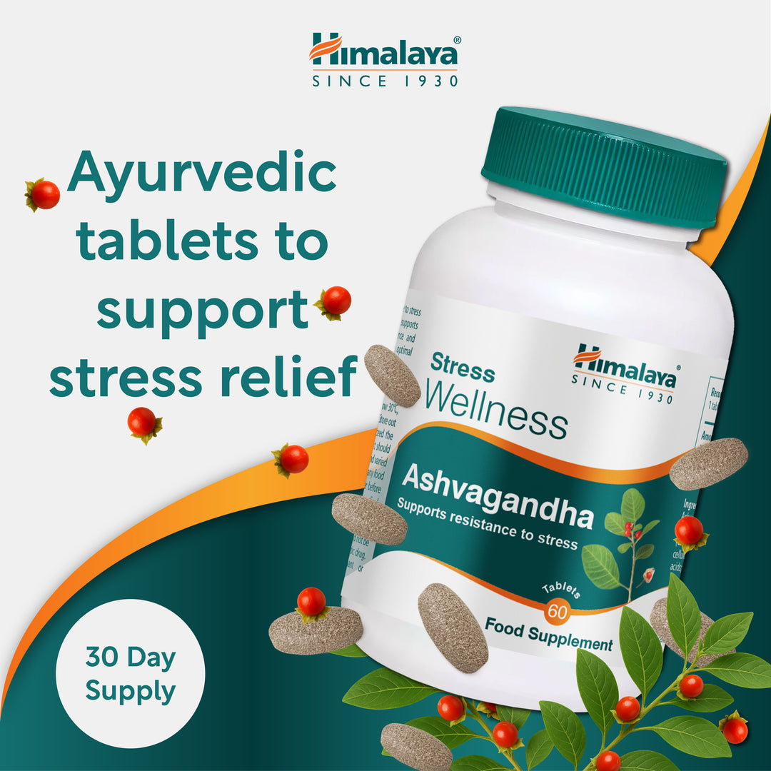 Himalaya Stress Wellness Ashwagandha - 60 Tablets