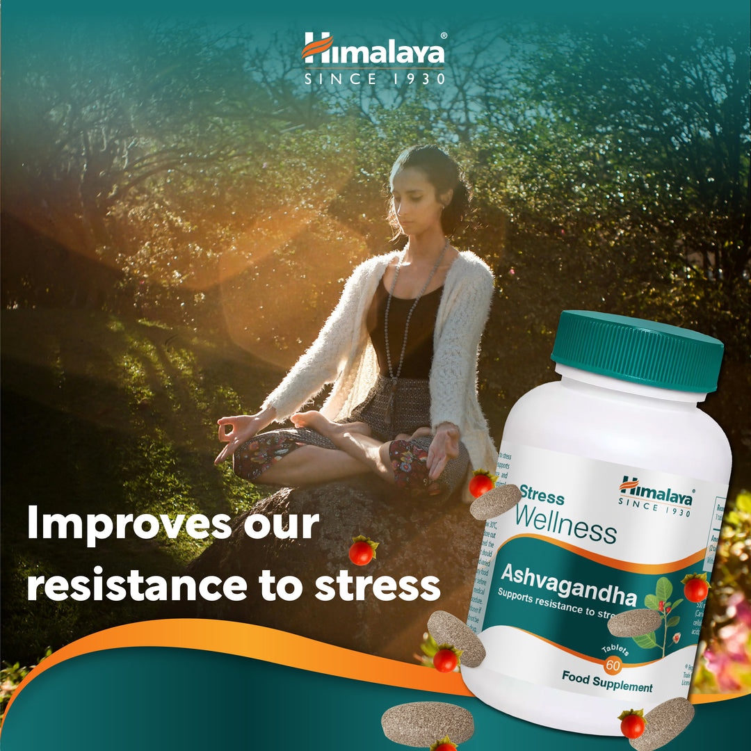 Himalaya Stress Wellness Ashwagandha - 60 Tablets