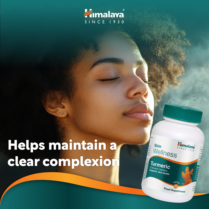 Himalaya Skin Wellness Turmeric - 60 Tablets