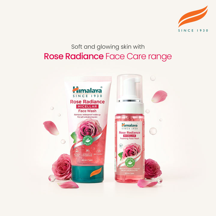 Himalaya Rose Radiance Micellar Foaming Face Wash - 150ml