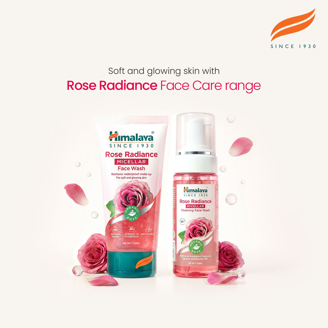 Himalaya Rose Radiance Micellar Face Wash - 150ml