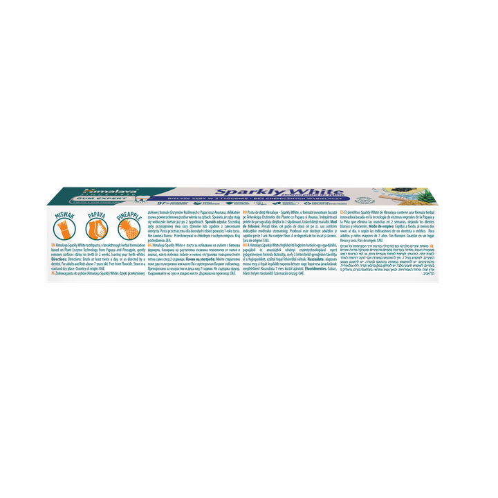 Himalaya Gum Expert Herbal Toothpaste - Sparkly White - Travel pack 40g