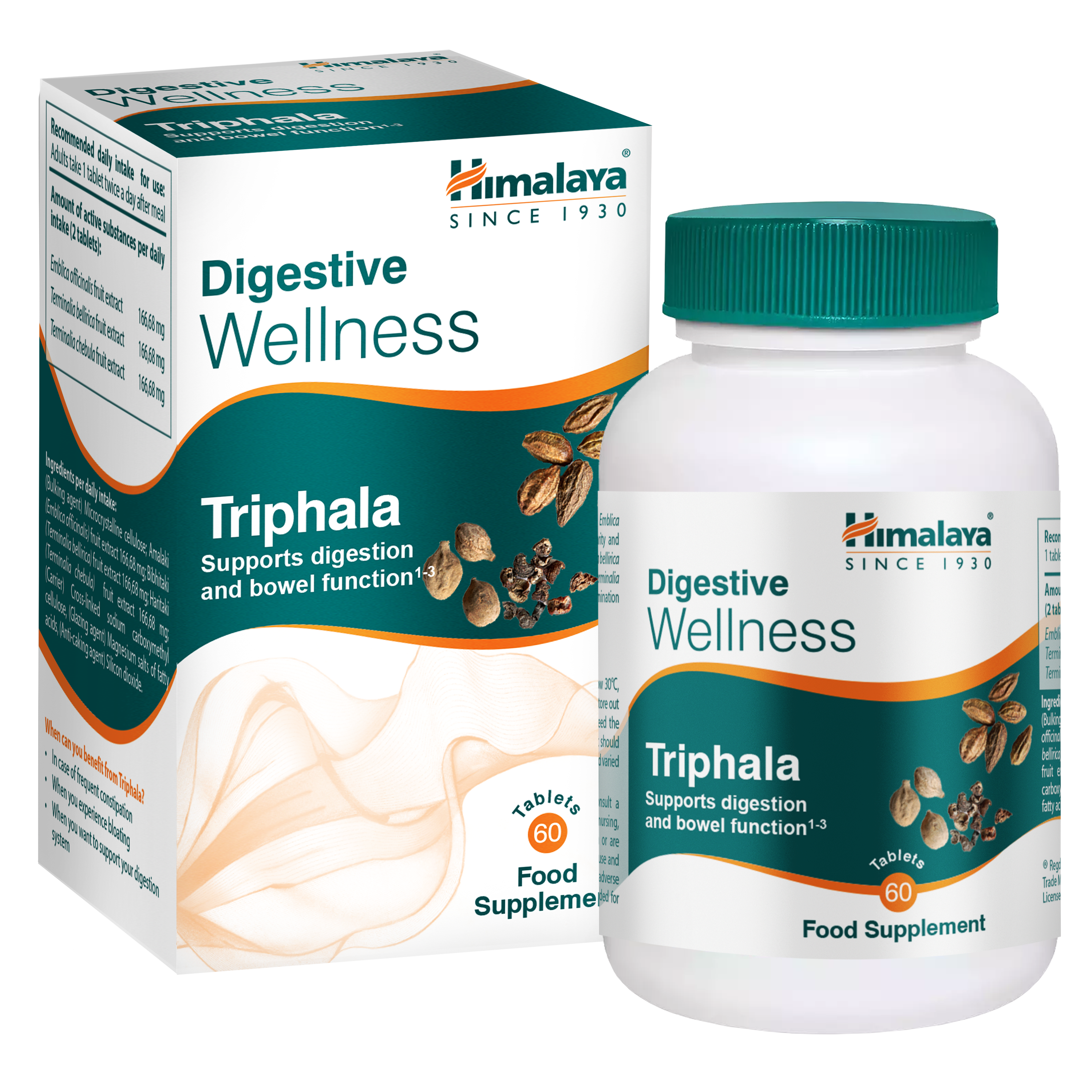 Himalaya Digestive Wellness Triphala - 60 Tablets – Himalaya Wellness (UK)