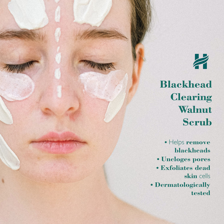 Himalaya Blackhead Clearing Walnut Scrub - 75ml - Benefits