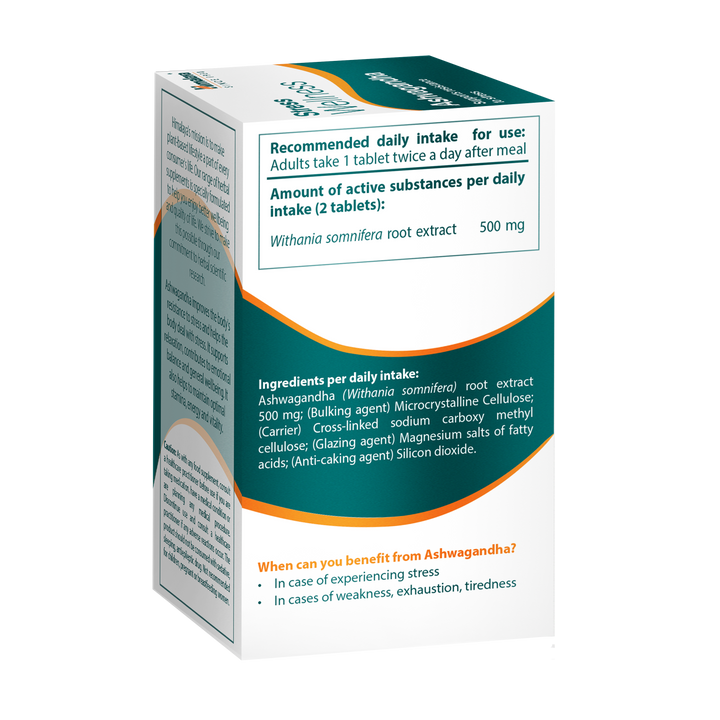Himalaya Stress Wellness Ashwagandha - 60 Tablets